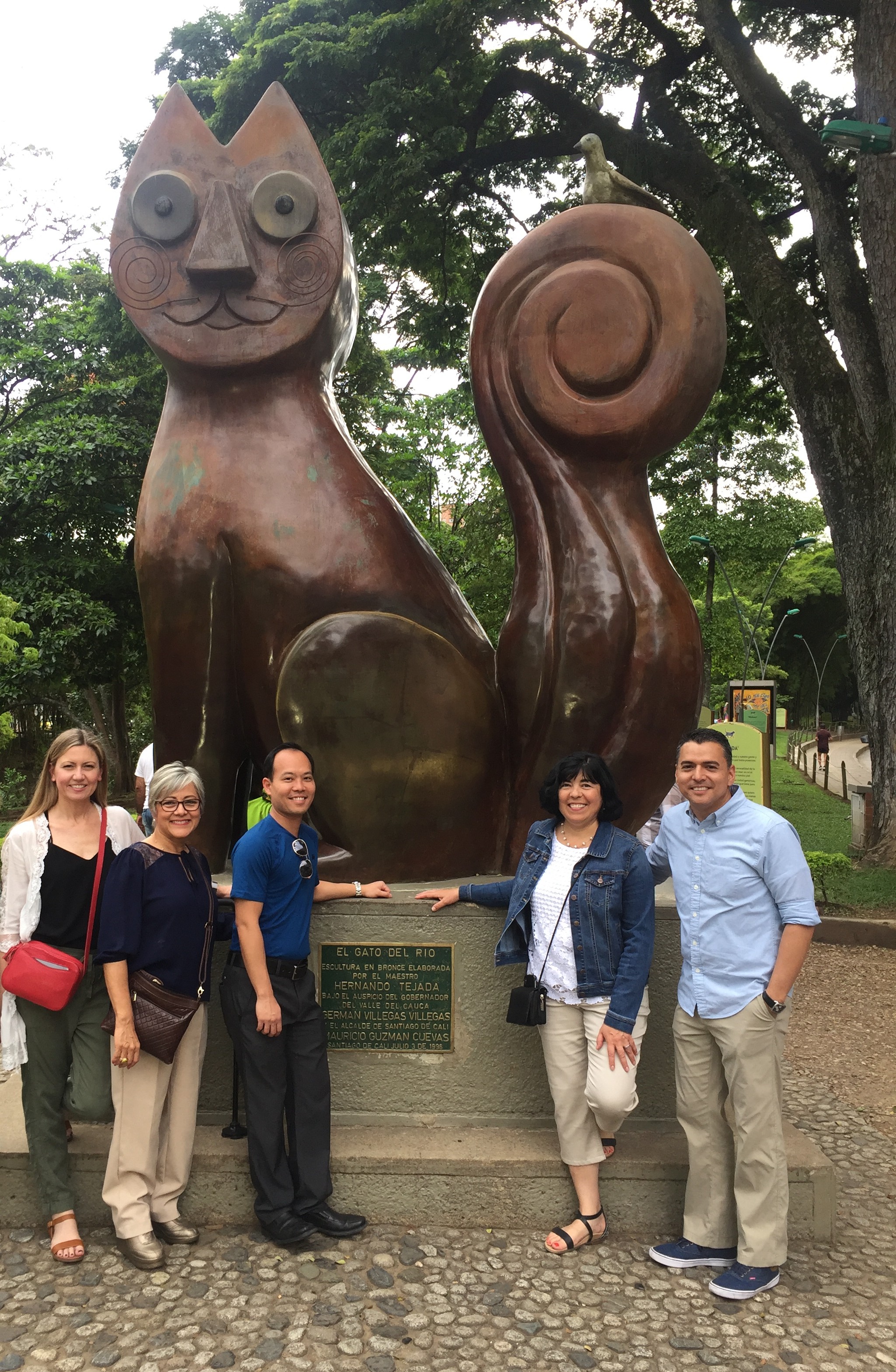 Latin America Working Group members in Colombia