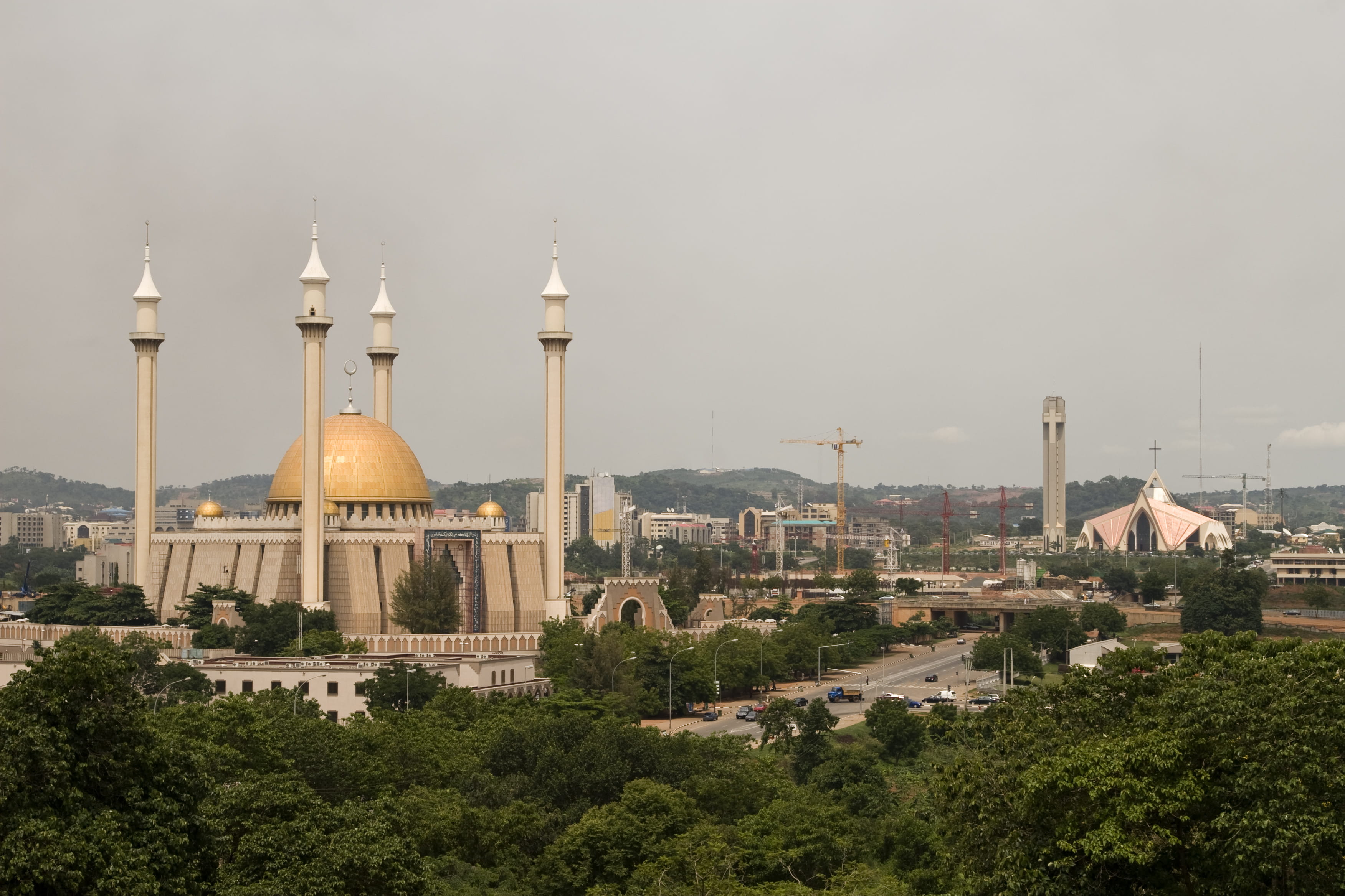 Picture of Abuja city of mixed religion
