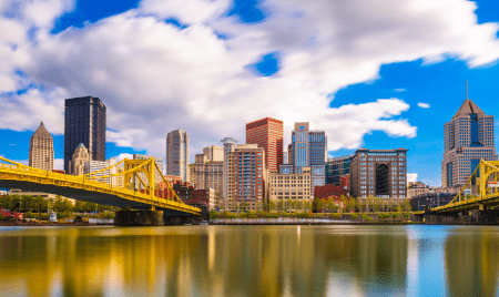 Image of Pittsburgh skyline