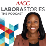 "Laborastories: The Podcast" icon with a headshot of Dr. Octavia Peck-Palmer.