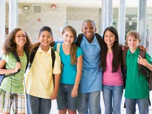 Group of children