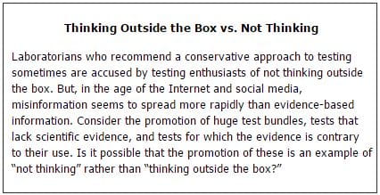 Thinking Outside the Box vs. Not Thinking