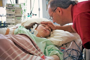 Encephalitis patient