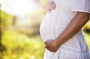 Pregnant belly